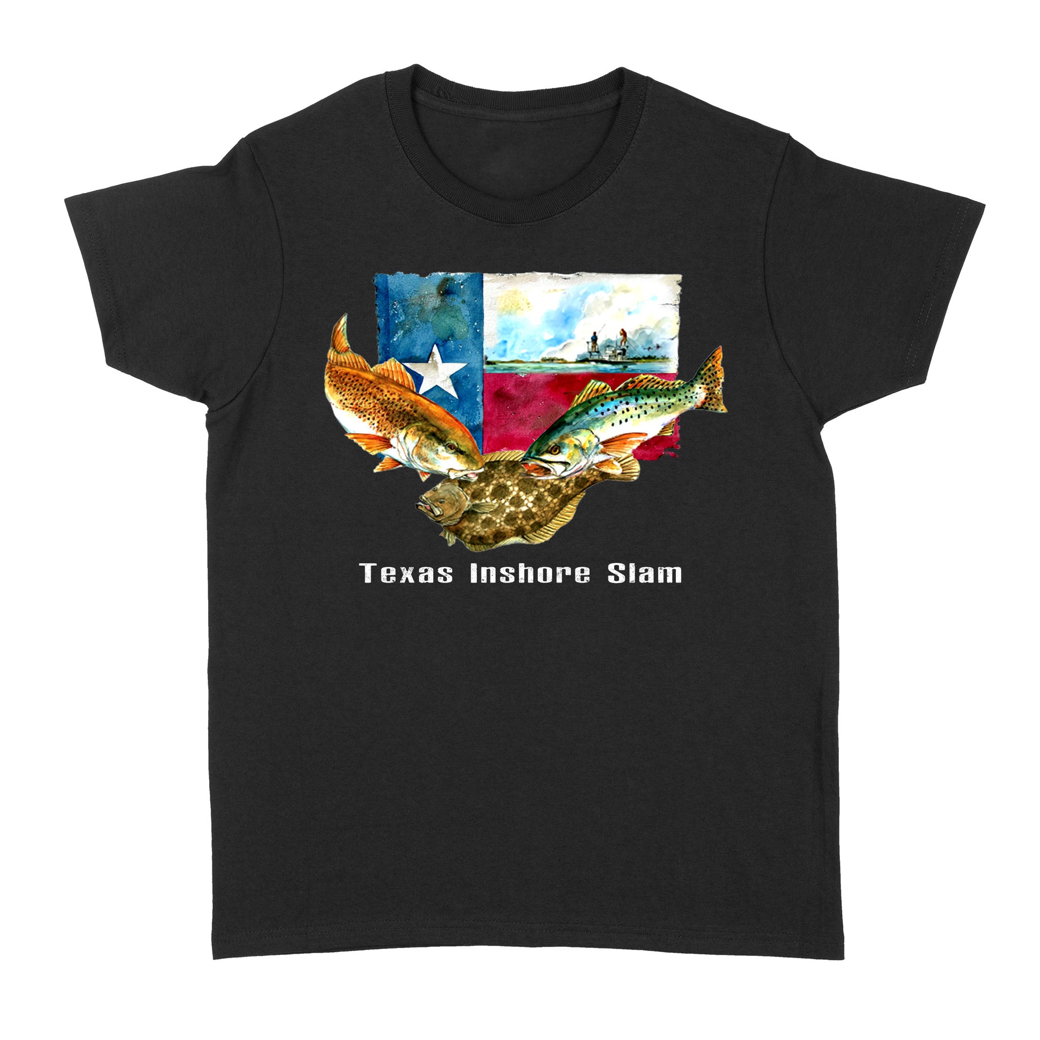 Texas Inshore Slam fishing - Standard Women's T-shirt I01D05