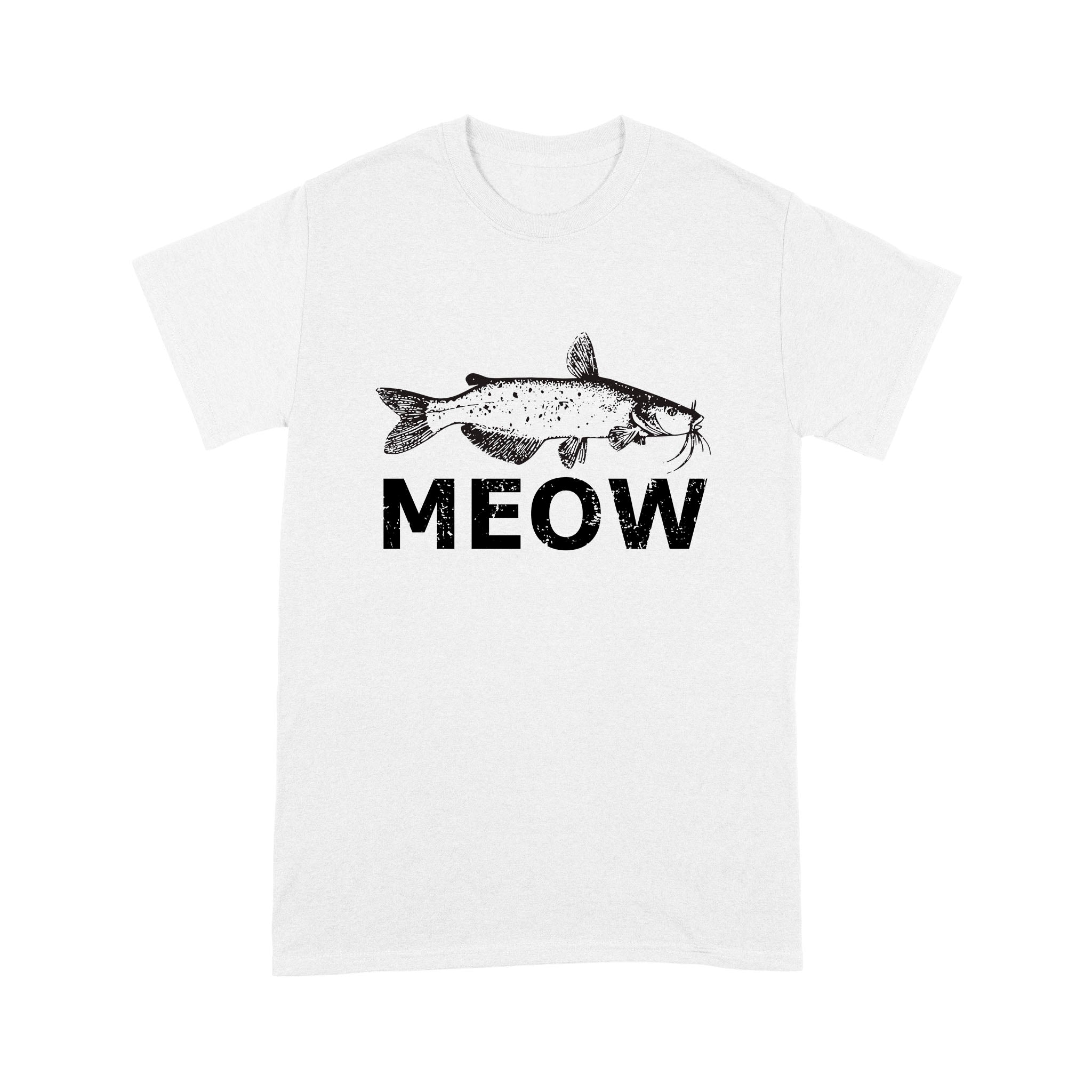 Meow Catfish Shirt Fishing T-Shirt - FSD1413D08