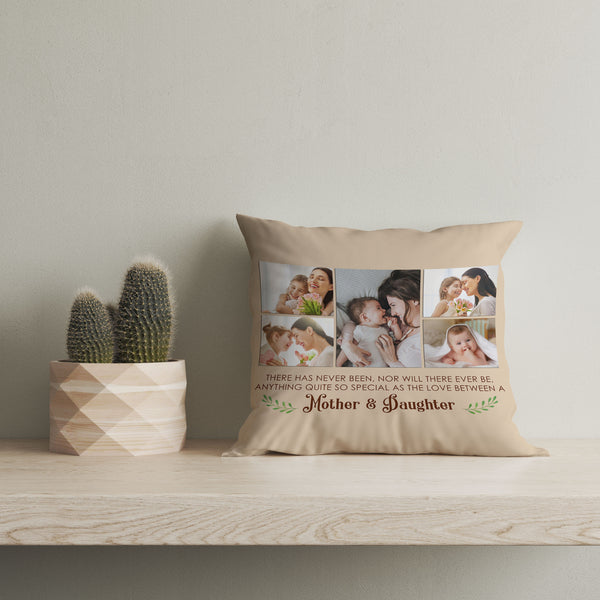 Personalized Mother and Daughter Pillow, Mother's Day Gift for Mom, Gift for Mother| JPL32