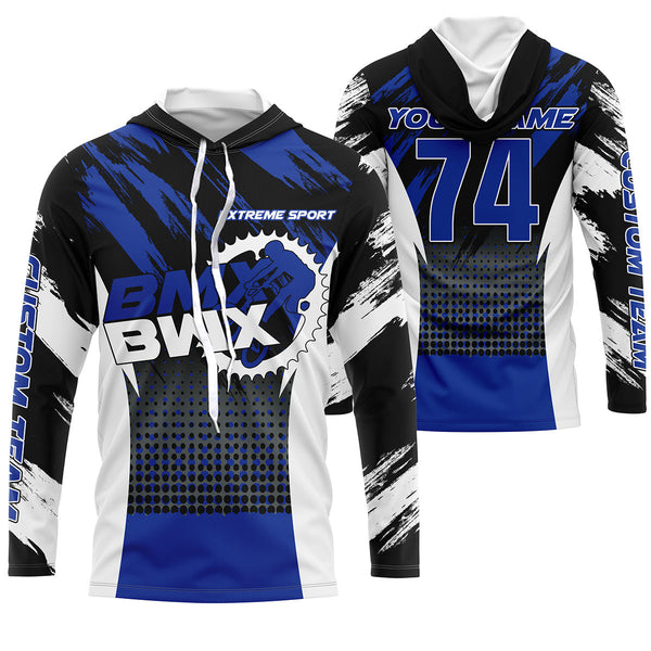 BMX racing jersey Custom UPF30+ riding racewear extreme Off-Road adult kid team Cycling shirt| SLC102