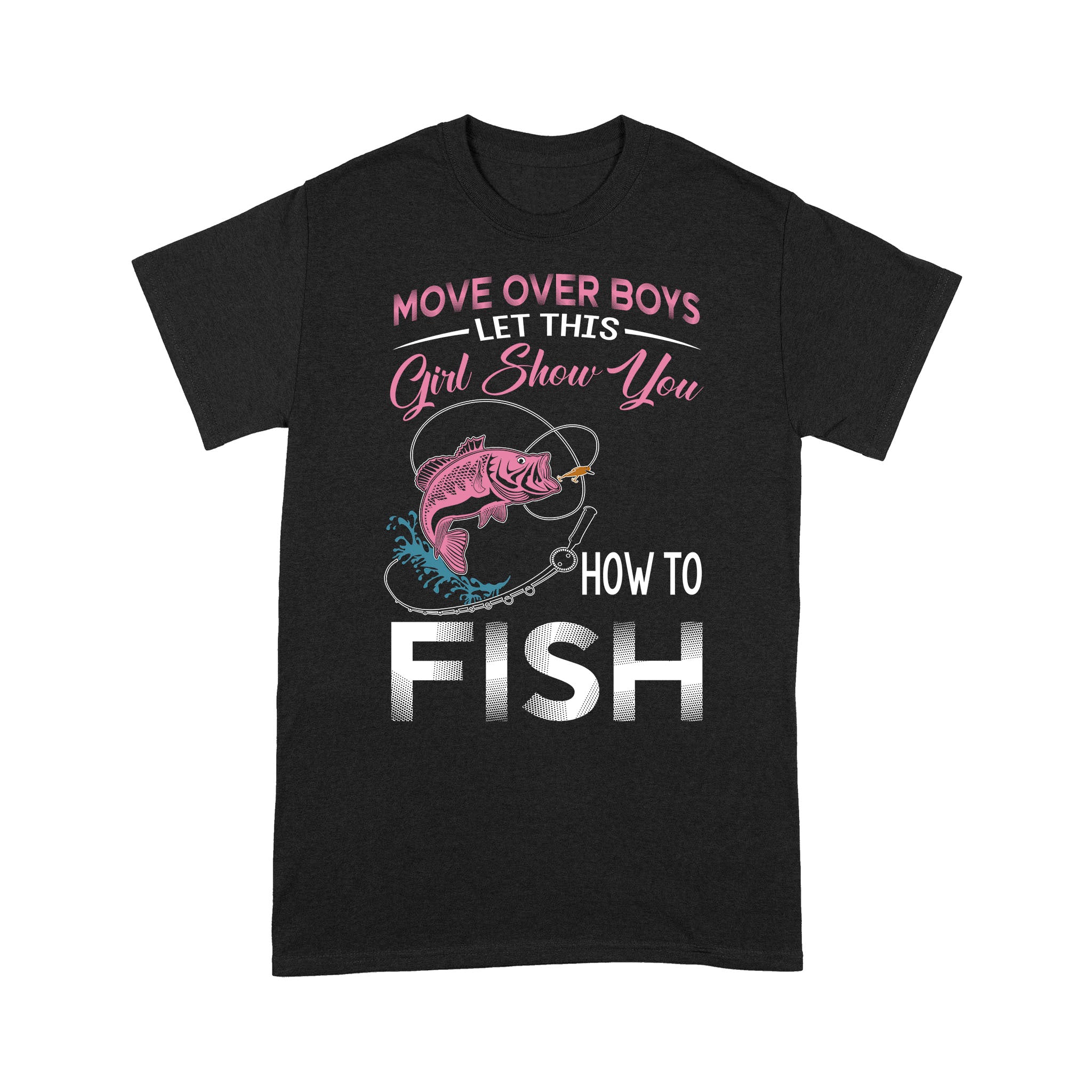 Move over boys let this girl show you how to fish pink women