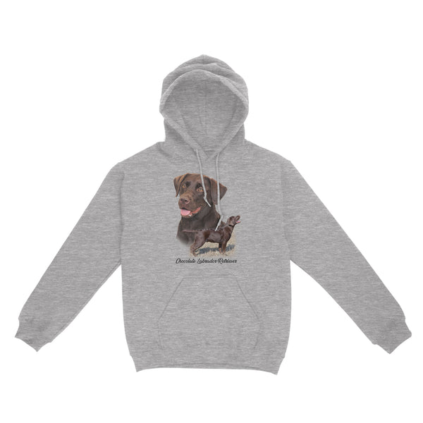 Chocolate Labrador Retriever - Bird Hunting Dogs Hoodie FSD3793 D02