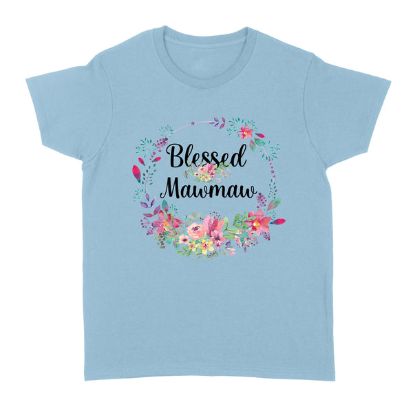 Blessed Mawmaw Flower T-shirt, Gift for Grandma, Mother's day Gift - TNN72D05