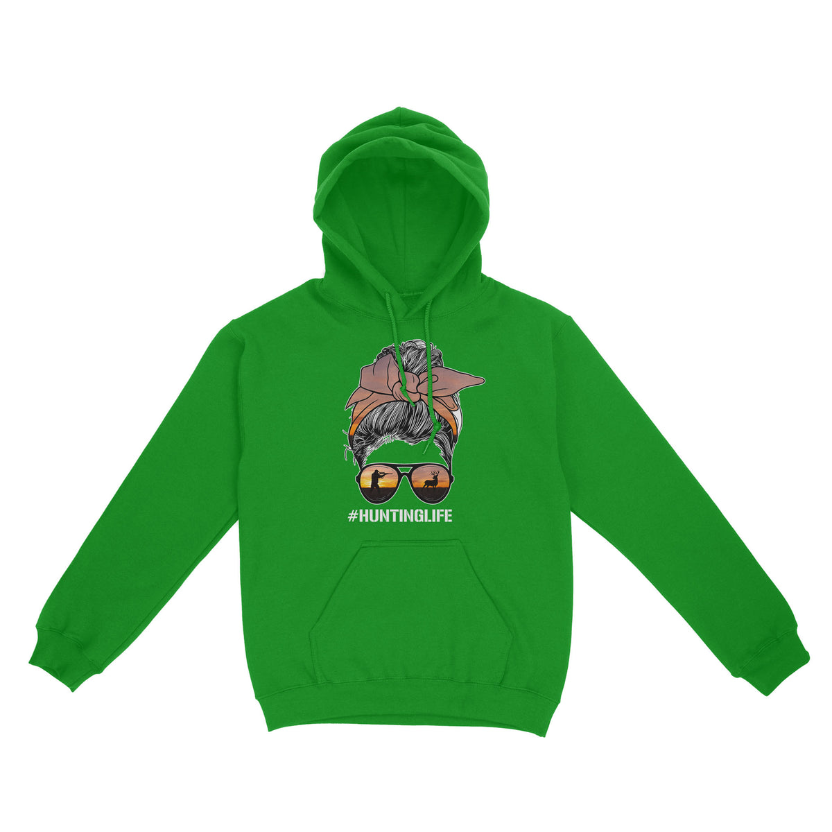 Christmas gift, hunting gift for hunter wife hunting life hoodie TAD02