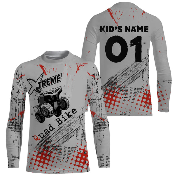 Custom Xtreme ATV Motocross Jersey UPF30+ Quad Bike Shirt Adult Youth Off-road Racing NMS1347