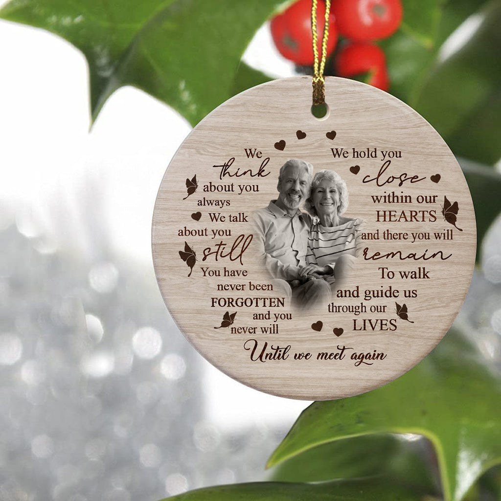 Personalized Memorial Ornament - Remembering A Loved One, Christmas in –  Myfihu