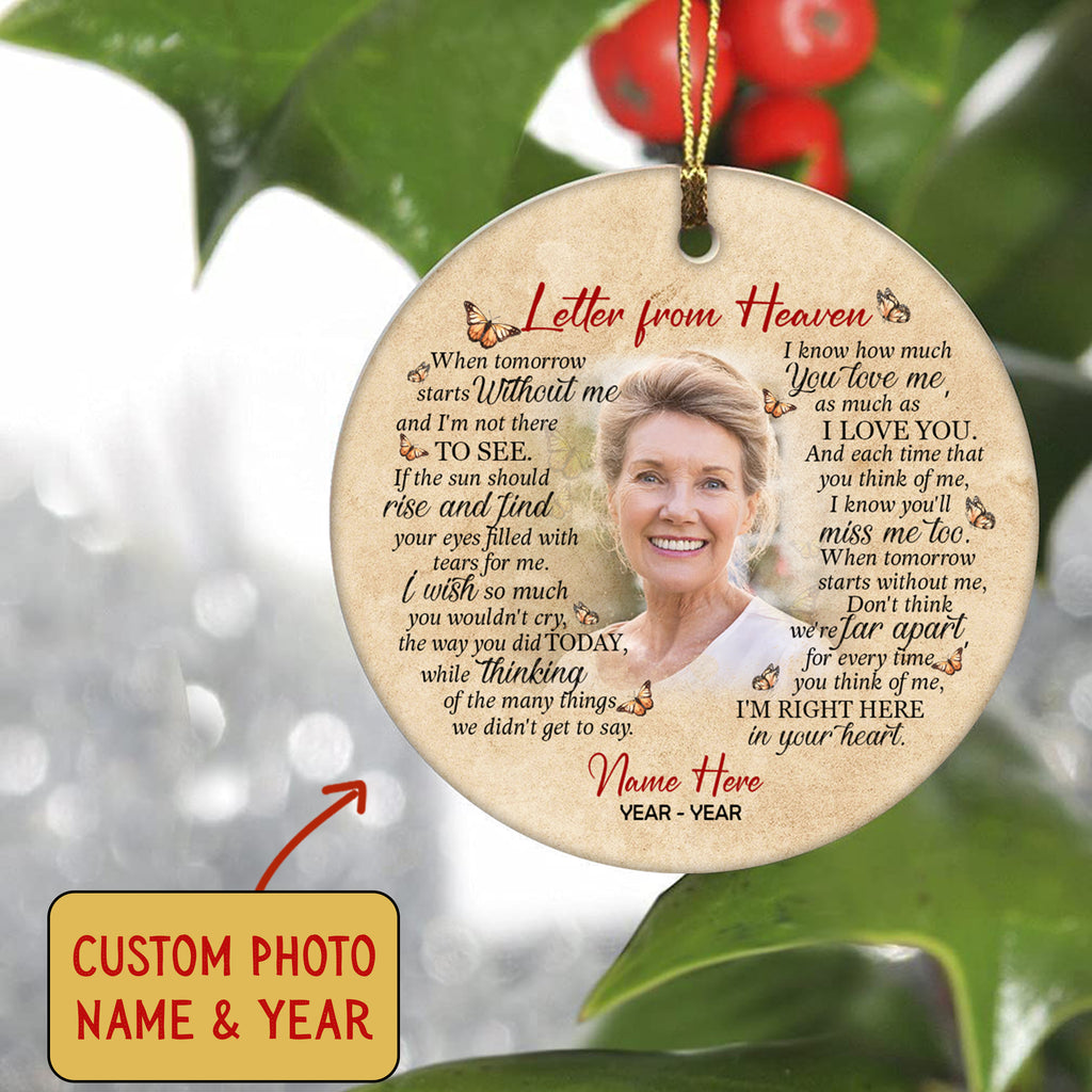 I Still Talk About You, Personalized Christmas Ornaments, Custom