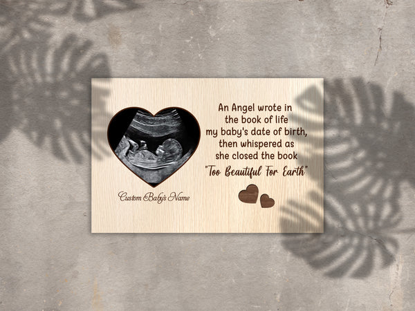 Baby memorial gifts personalized loss of baby sympathy gifts, loss of Child, Child loss - VTQ171