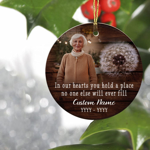 Personalized memorial ornament, in loving memory of loved one, remembrance ornament, sympathy gifts| ONT55