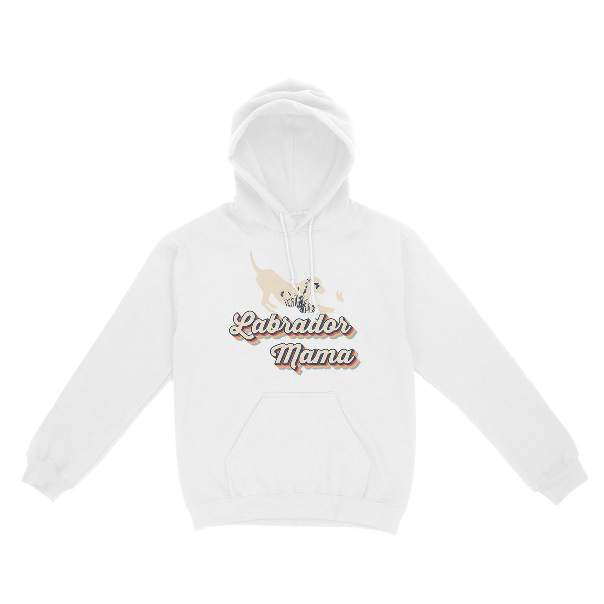 Labrador Mama Hoodie| Dog Mom Cute Shirt Gift for Lab Owner Labrador Retriever Dog Owner Lab Mom| JTSD353