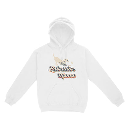 Labrador Mama Hoodie| Dog Mom Cute Shirt Gift for Lab Owner Labrador Retriever Dog Owner Lab Mom| JTSD353