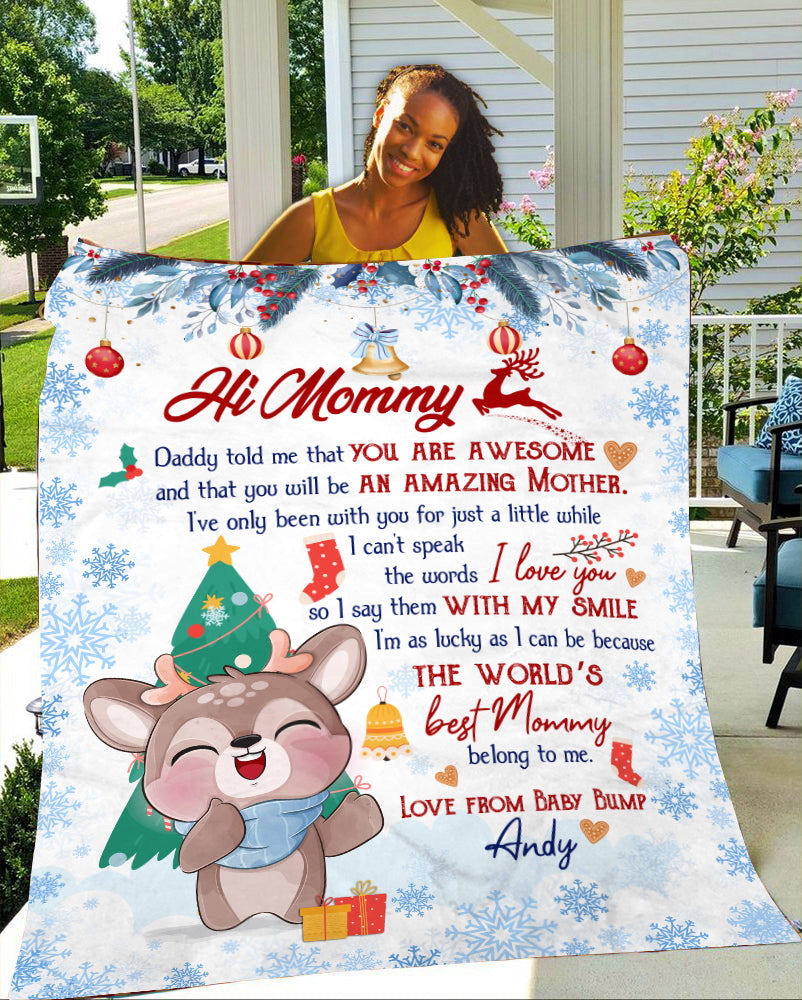 My Dear Mom I Need To Say I Love You - Family Personalized Custom Blan -  Pawfect House ™