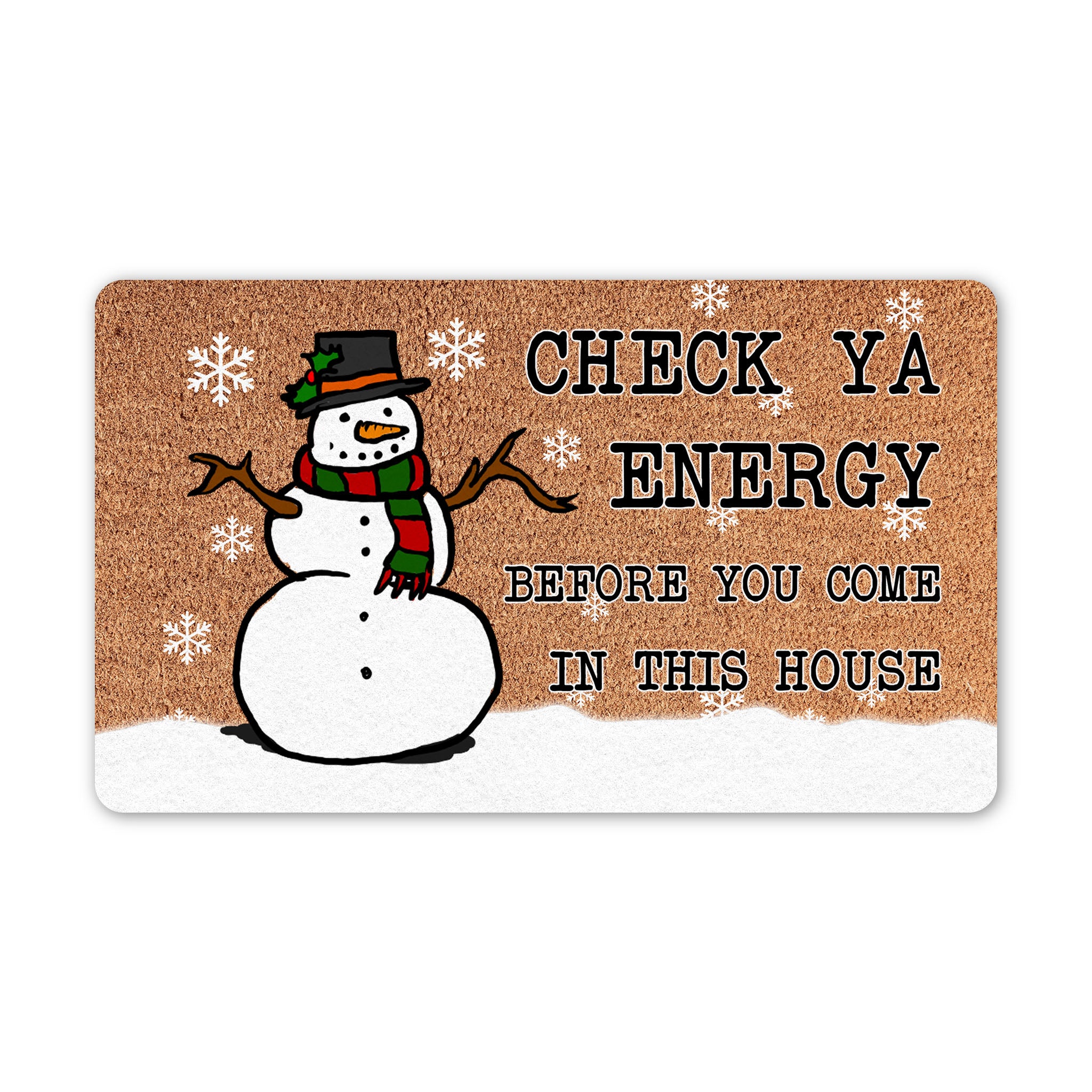 Check Ya Energy Before Doormat