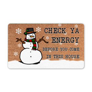 Check Ya Energy Before Doormat