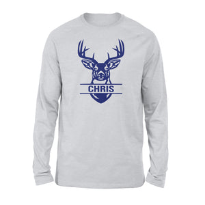 Deer hunting Deer Head custom name T-shirt, Hoodie, Long sleeve - FSD1209