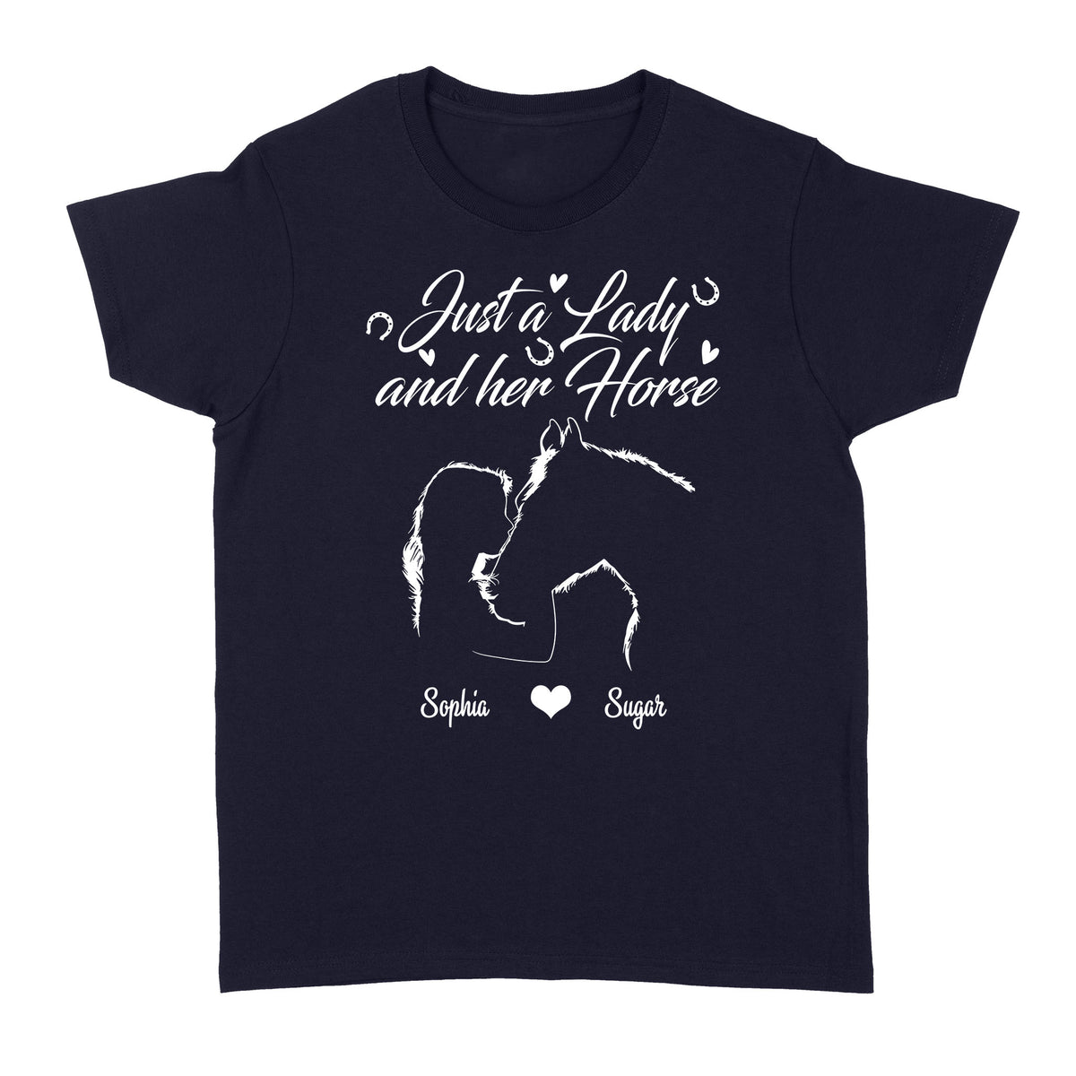 Personalized Gift For Horse Lover, Girl Love Horse Shirt For Women D02 NQS3156 Women's T-shirt