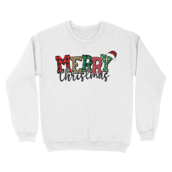 Merry Christmas Sweatshirt, Cute Xmas Shirt FFS - IPHW1925