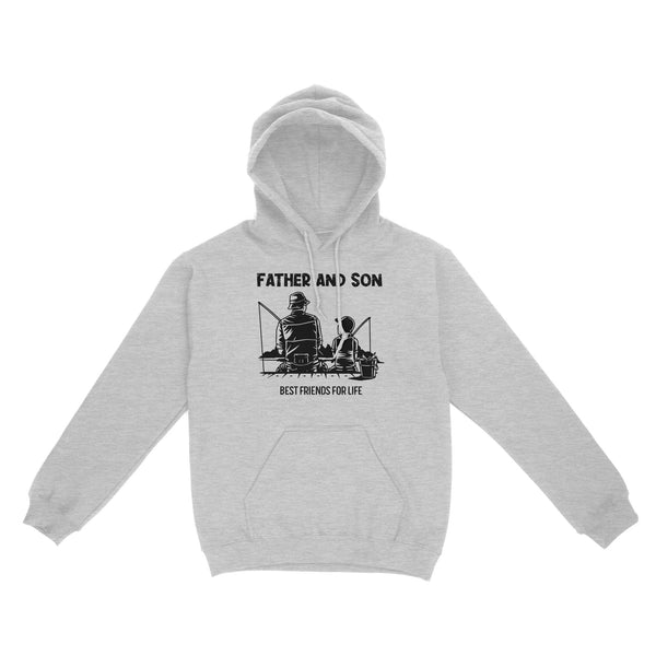 Father And Son Best Friends For Life Fishing Hoodie, Son Gift For Dad Love Fishing TN31