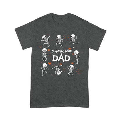 Grateful Dope Dad Shirt | Funny Dabbing Skeleton Shirt | Vintage Dope Shirt For Dad On Halloween, Christmas Shirts, NS60 Myfihu