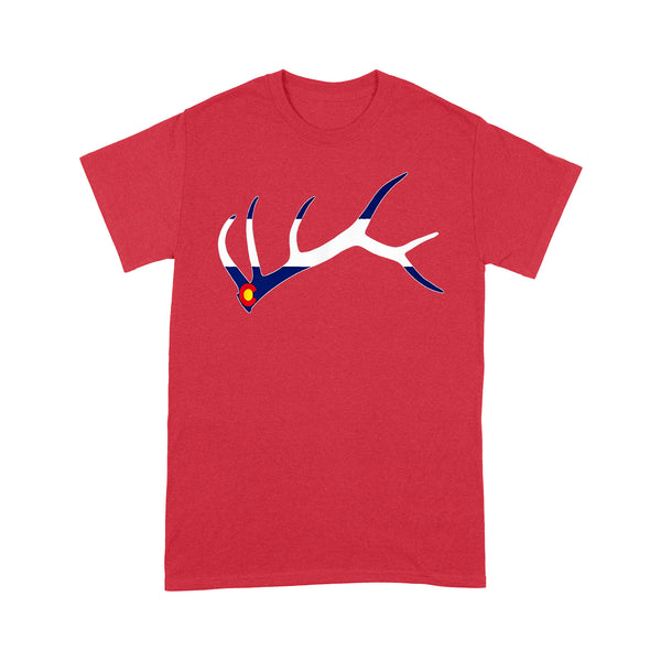 Colorado elk hunting horn standard t-shirt NQS1114