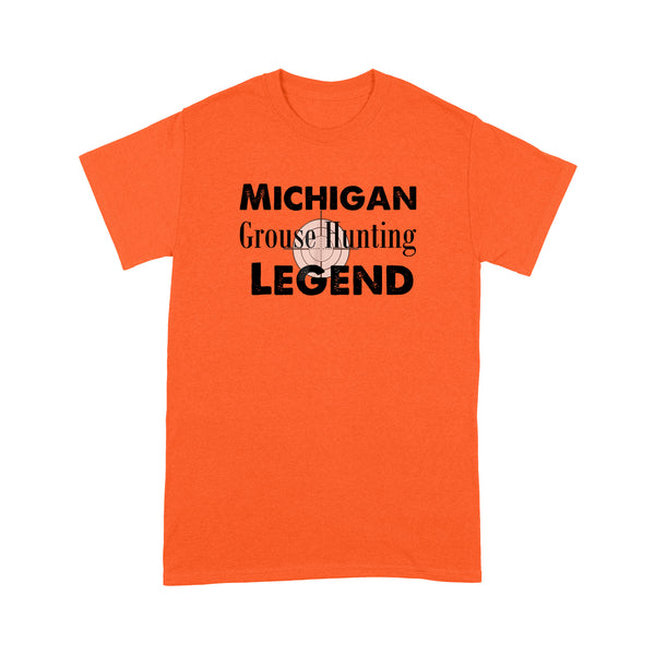 Grouse Hunting Apparel T-shirt for Michigan Bird Hunters - FSD1122