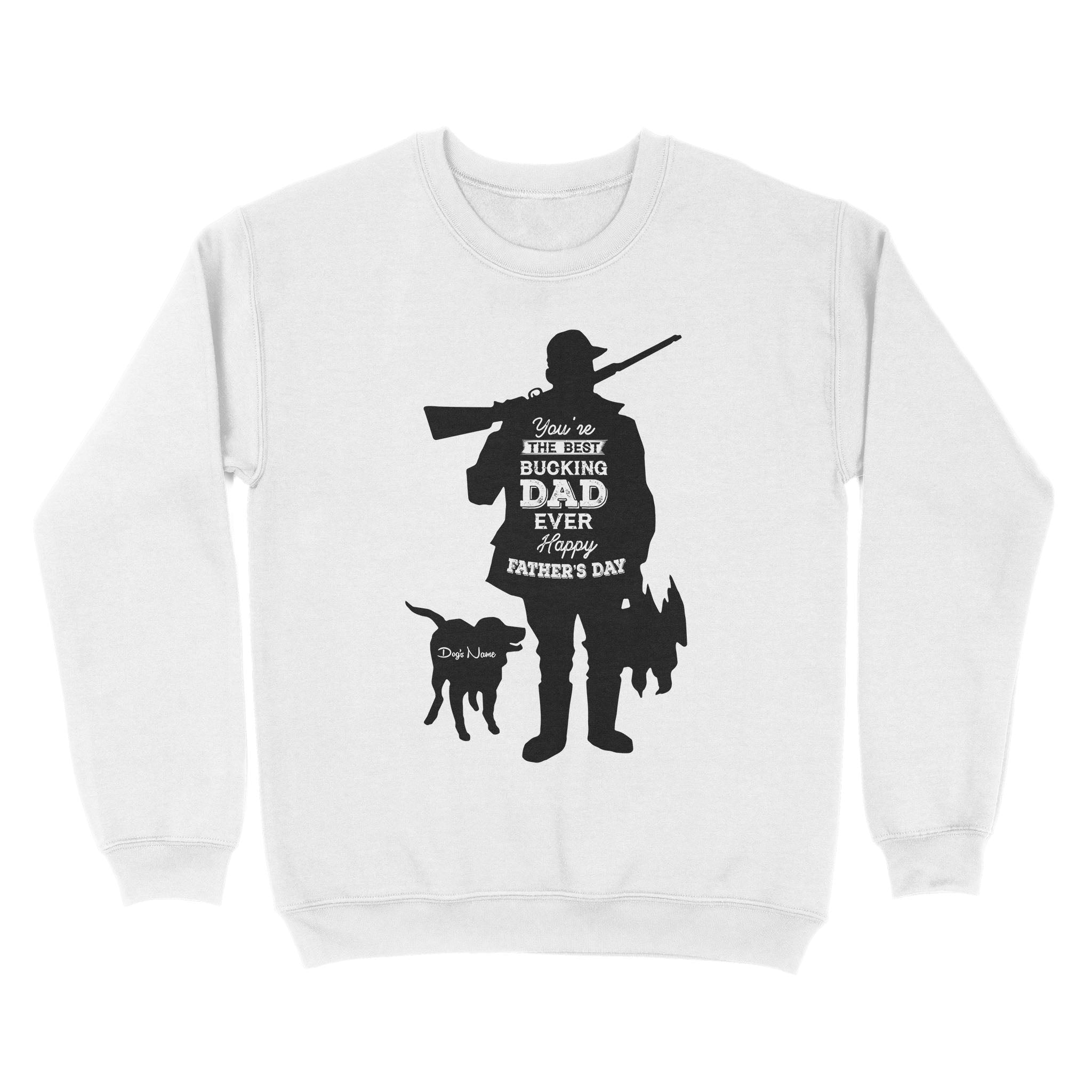 Custom Father's day gifts ideas for Hunting Dad Hunting Dog Dad gifts FSD3884D03