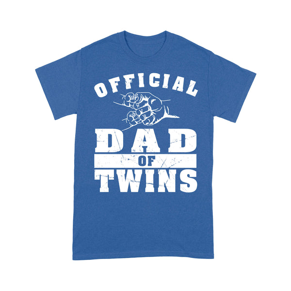 Official Dad Of Twins Shirt, First Bump Father Of Twins T-Shirt TN27