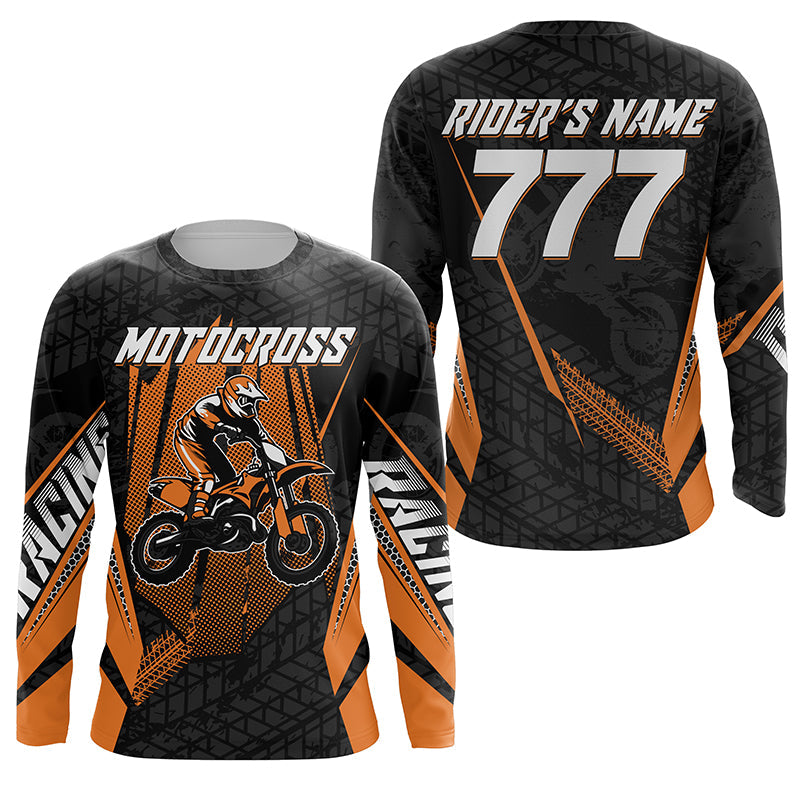 Extreme custom Motocross youth men women jersey dirt bike UPF30+ off-road motorcycle shirt PDT359