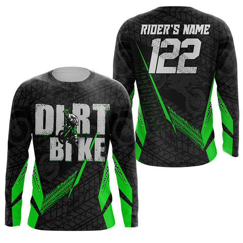 Dirt Bike Personalized Motocross Jersey UPF30+ MX Racing Motorcycle Off-road Long Sleeves NMS1261