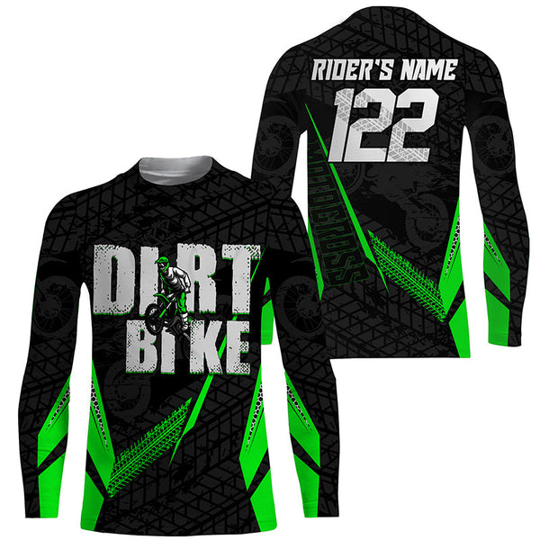 Dirt Bike Personalized Motocross Jersey UPF30+ MX Racing Motorcycle Off-road Long Sleeves NMS1261
