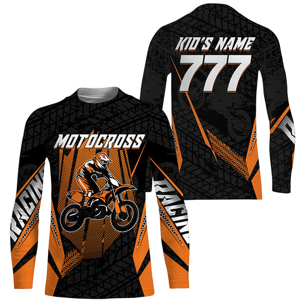 Extreme custom Motocross youth men women jersey dirt bike UPF30+ off-road motorcycle shirt PDT359