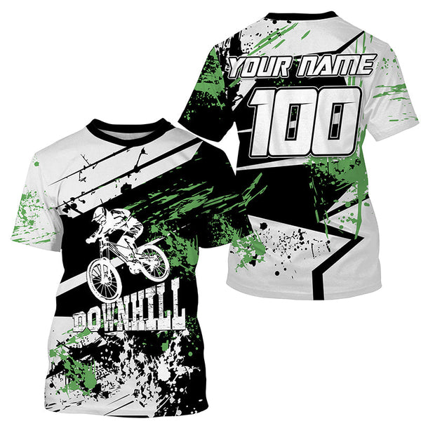 Downhill MTB jersey kids youth mountain bike gear UPF30+ mens cycling jersey boy girl riding shirt| SLC274