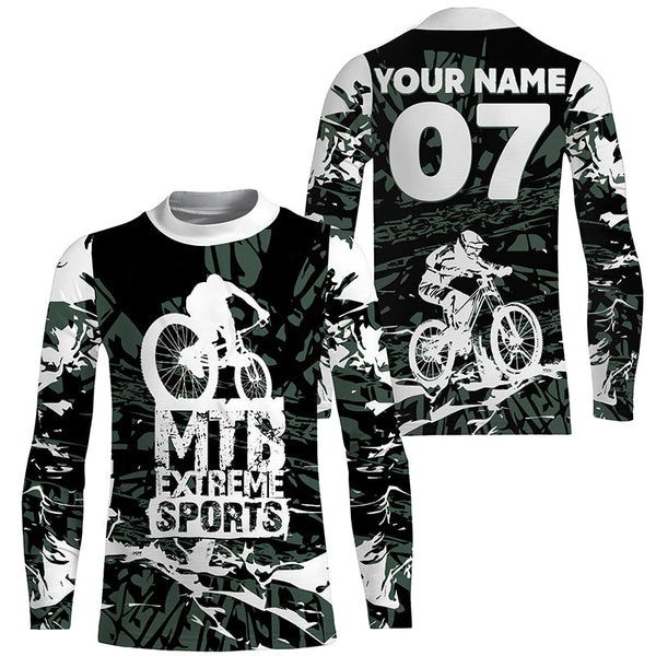 MTB jersey kids youth UPF30+ extreme sport mens mountain bike cycling shirt boys girls| SLC259
