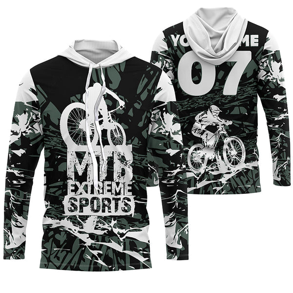 MTB jersey kids youth UPF30+ extreme sport mens mountain bike cycling shirt boys girls| SLC259