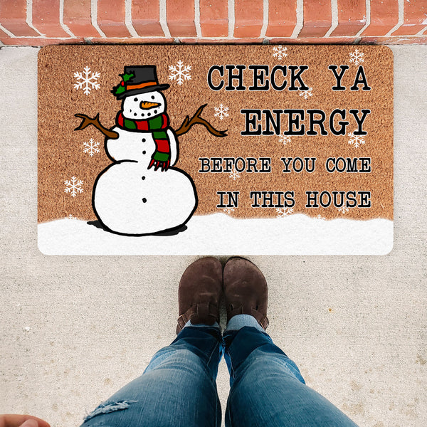 Check Ya Energy Before Doormat