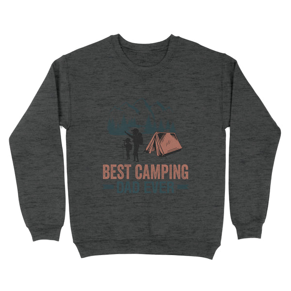 Best Camping Dad Ever | Camping Dad Camper Father Camping Dad T-Shirt | Dads Love To Go Camping Vintage Shirts| NS83 Myfihu