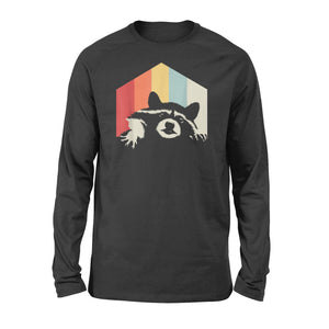 Retro Racoon Long sleeve gift for Racoon lover - FSD1153