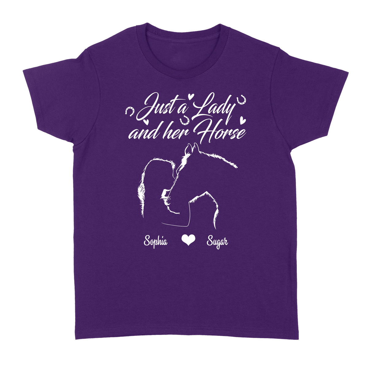 Personalized Gift For Horse Lover, Girl Love Horse Shirt For Women D02 NQS3156 Women's T-shirt