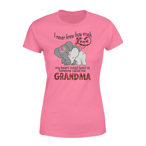 Love grandma, grandmother 's shirt, gift  for grandma NQS779 - Standard Women's T-shirt