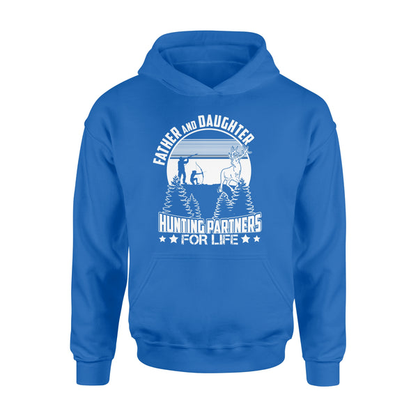 Father and daughter hunting partners for life, bow hunting, gift for hunters NQSD249 - Standard Hoodie