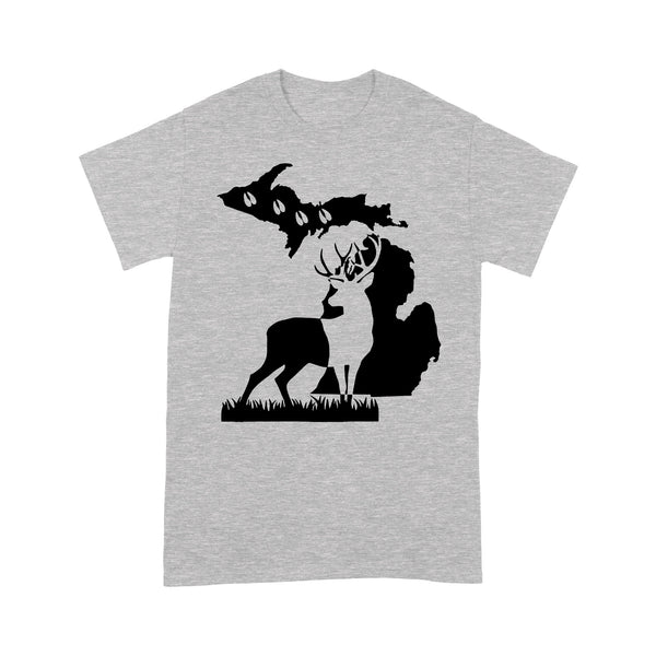 Michigan deer hunting shirt Men T-shirt - FSD1187