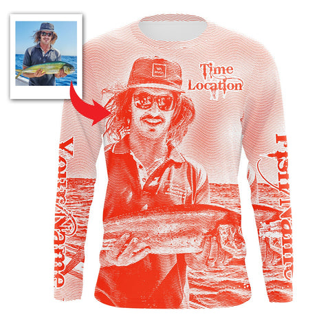 Fly fishing hook UV Protection Shirts Personalized Fishing apparel gif –  Myfihu