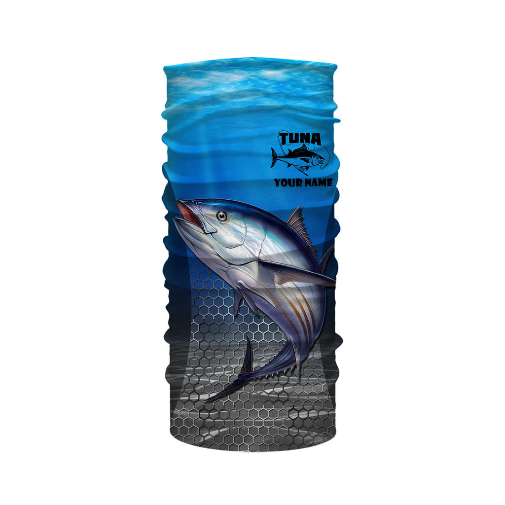 Tuna Fishing Blue Ocean Custom Long Sleeve Performance Fishing