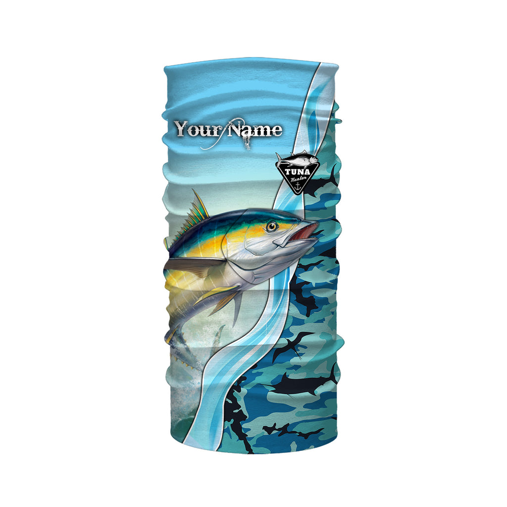 Tuna Fishing Shirts Blue Ocean Camouflage Performance Fishing Shirt, S –  Myfihu