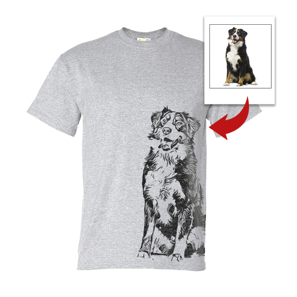 Personalized dog shirts for humans dog mom gift custom dog's photo with beautiful effect  TATS207
