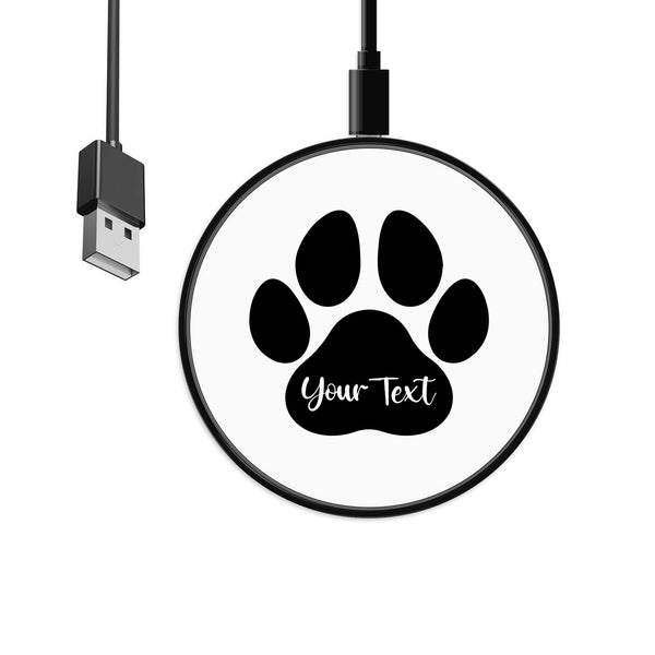 Dog lover custom name - text personalized gift Wireless Charger