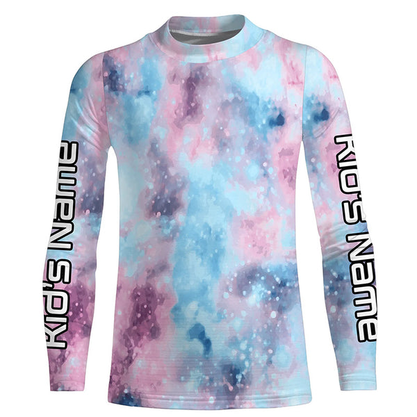 Personalized tie dye Long sleeve performance Fishing Shirts, Fishing gifts for Fisherman IPHW3582