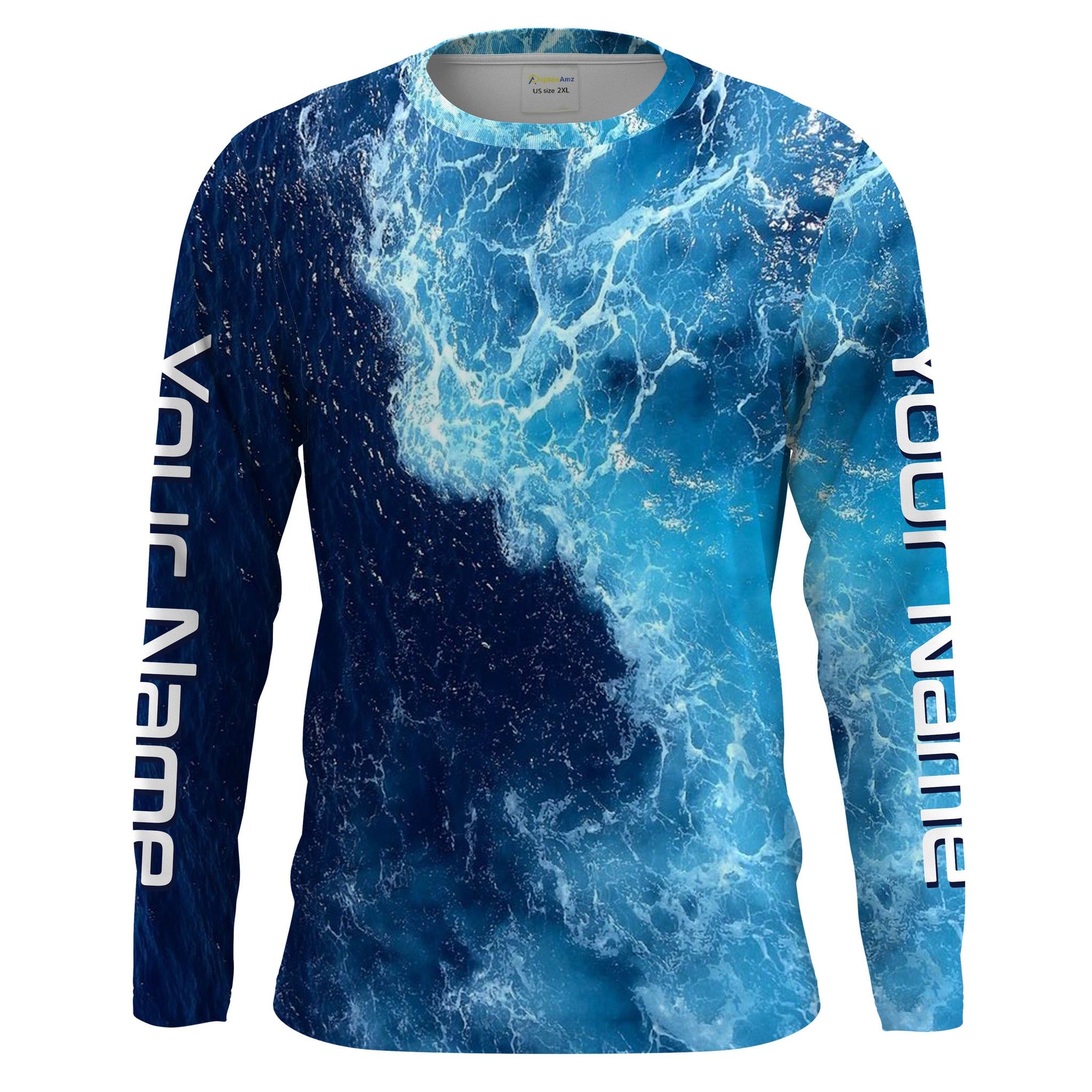 Beautiful Custom Saltwater Long sleeve Fishing Shirts UV Protection, S –  Myfihu