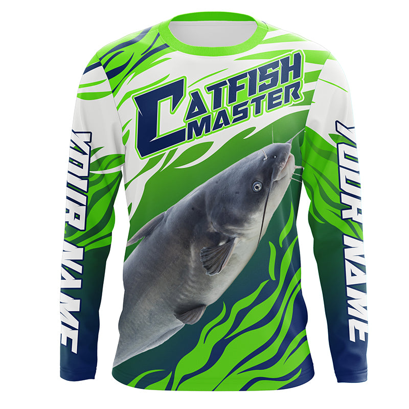 River Blue Catfish Custom Long Sleeve Fishing Shirts, Catfish Tourname –  Myfihu