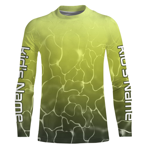 Crappie Fish skin Custom Long sleeve performance Fishing shirts, Crappie Fishing jerseys IPHW3037
